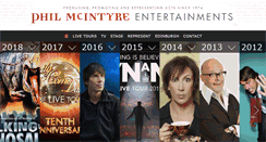 Desktop Screenshot of mcintyre-ents.com